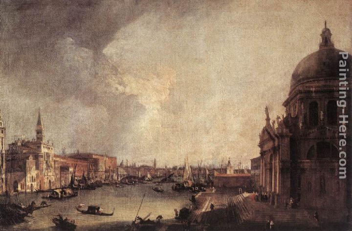 Canaletto Entrance to the Grand Canal Looking East